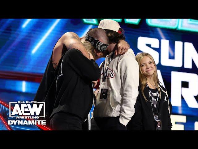 Mark Briscoe & family celebrate the life of Jay Briscoe. | 1/17/24 Dynamite