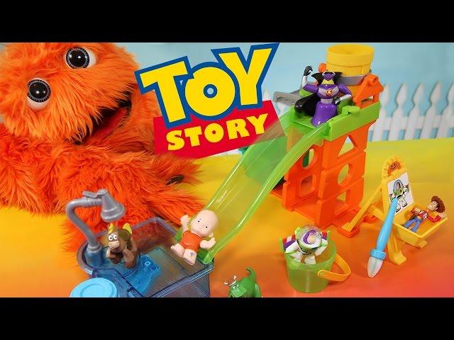 Toy Story Color Changers & Slide n Surprise Playground Playset Colour Shifters Disney Pixar