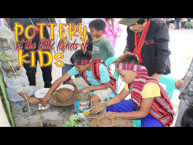 Kids Try Their Little Hands at Pottery | 5th Diwin Festival in Bila, Bauko, Mountain Province