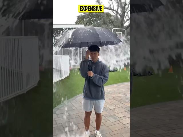 Testing Cheap vs. Expensive Umbrellas!