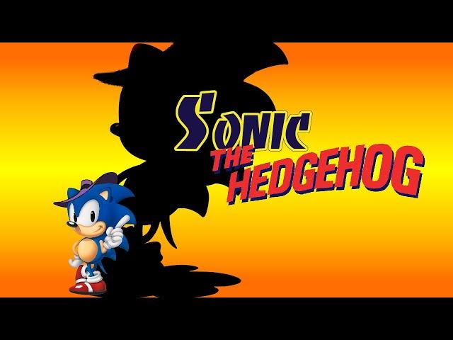 Sonic, the terror that flaps in the night ! (Sonic x Darkwing Duck Mashup)