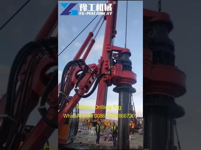 Hydraulic Rotary Drilling Rig Machine for Sale Price - YG Machinery