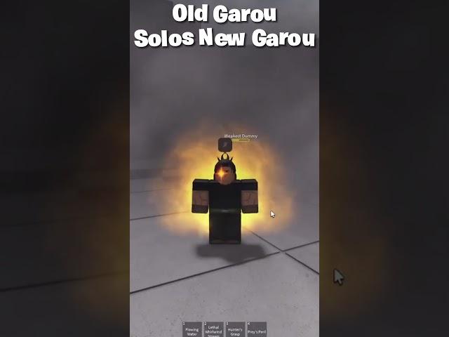 Old Garou Solos New Garou Anyday  #roblox #saitamabattlegrounds