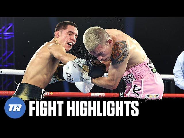 Oscar Valdez scores 3 knock downs, finishes Jayson Velez in the 10th | FULL FIGHT HIGHLIGHT