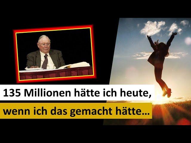 Das hilft dir nicht beim Investieren | Mindset Tipp Charlie Munger