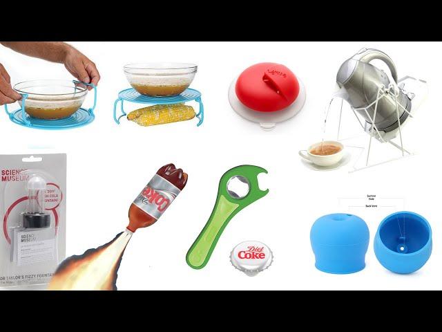 I Tested Viral Kitchen Gadgets ft a Mentos & Coke Fountain!