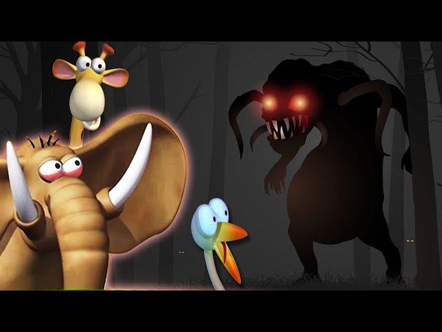 Gazoon | Ghost In The African Jungle | Jungle Stories | Funny Animal Cartoon For Kids