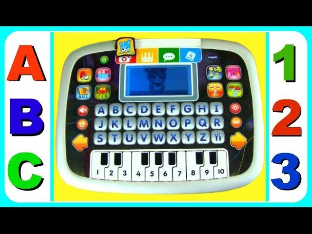 Learn ABC Alphabet With VTech Little Apps Tablet!  ABC Video Toy Review! ABC Alphabet Video For Kids