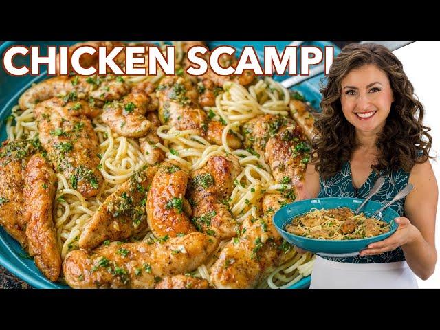 Easy CHICKEN SCAMPI Recipe