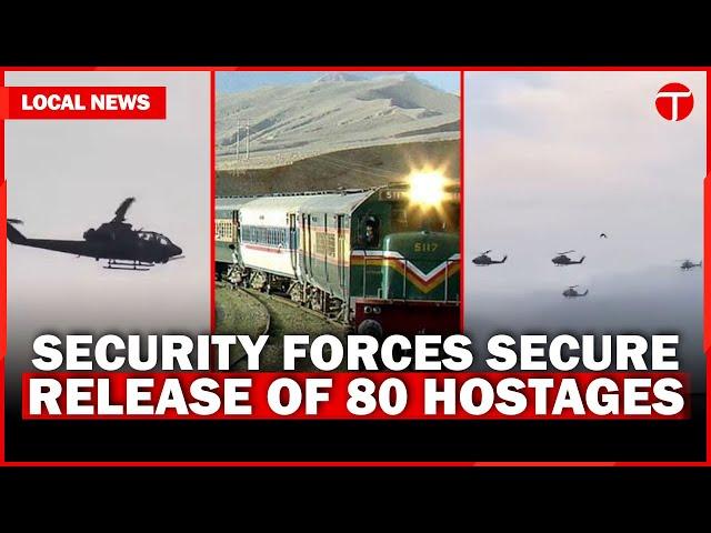 Jaffar Express Attack: 80 Hostages Rescued by Security Forces