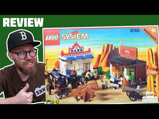 Genial! Trotz Stickerseuche und geringer Bautiefe: LEGO® 6765 Western Main Street von 1996 [Review]