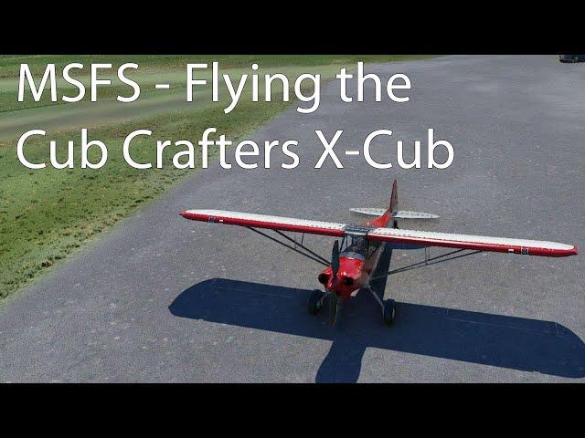 MSFS - Flying the Cub Crafters X-Cub