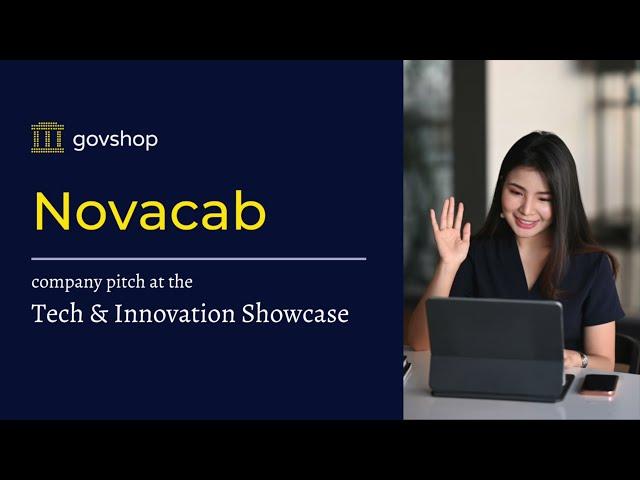 Novacab: Pitch at GovShop Tech & Innovation Showcase