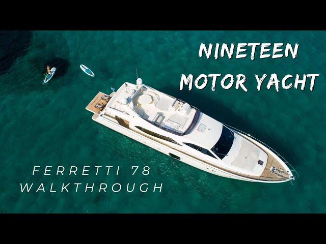 NINETEEN |  Greece Luxury MOTOR YACHT Charter