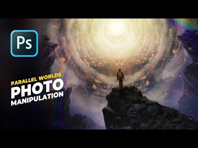 Creating the Parallel Worlds Photoshop Manipulation | Surreal Photoshop Art Guide