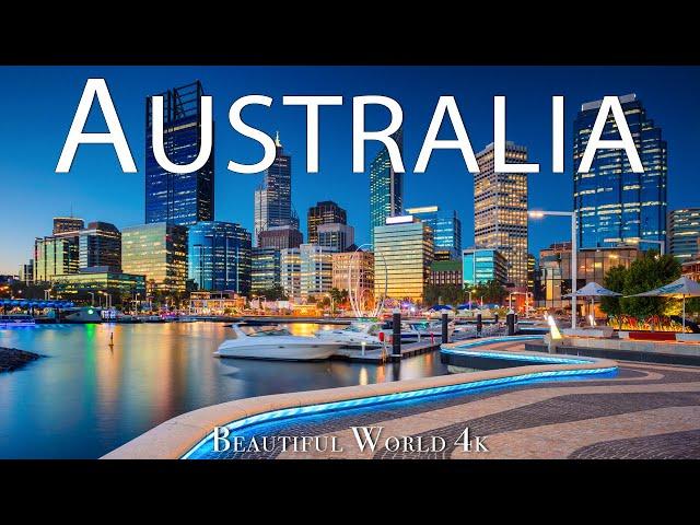 Australia 4K - Beautiful Nature Film - Morning Piano Music - Natural Landscape