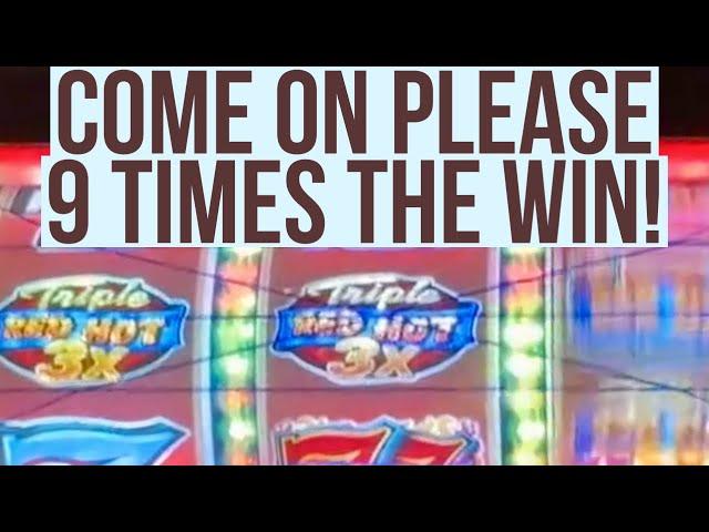 So Many Max Bet Spins On Triple Red Hot Sevens w/Free Games That We Lost Count!