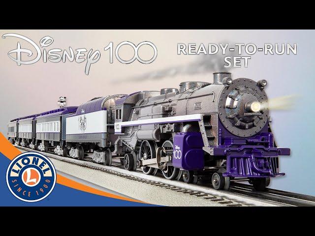 Lionel's Disney 100 Years of Wonder LionChief Train Set