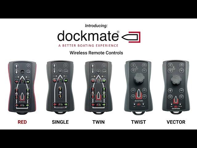 Dockmate wireless remote control product line - This video shows each remote & its advanced features