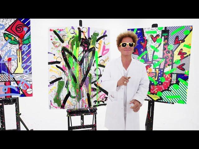 Romero Britto Fine Art Heart | The Modern Series