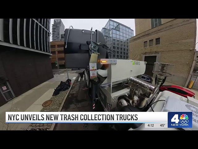 NYC unveils new trash collection tech for the first time since 1930's | NBC new York