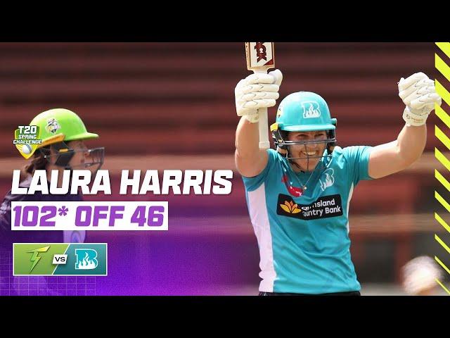 HUGE HITTING! Laura Harris' 46-Ball Century | T20 Spring Challenge