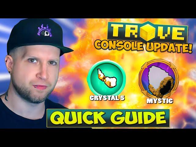 CONSOLE PATCH RELEASED TODAY! | A Quick Guide to Gear Crafting & Mystic Gear in Trove