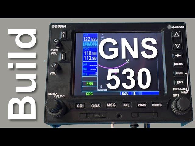 Build a GNS 530 for Flight Sim! | C172 #53