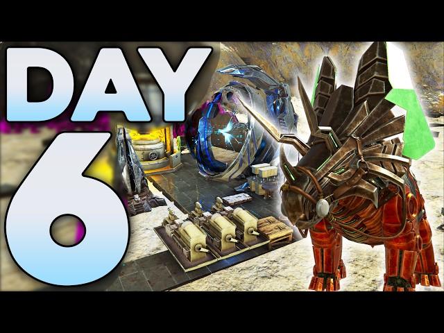 Online Raiding Wasteland Cave and Logging in to Base Defense! - ARK PvP