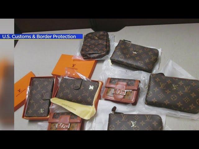 Customs agents confiscate fake designer goods at O'Hare