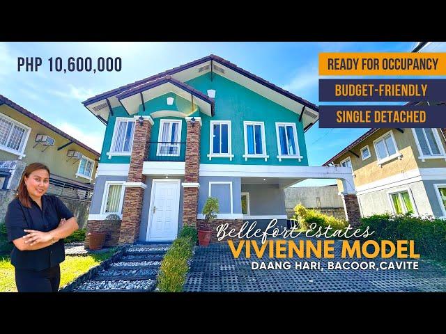 House Tour 54 | Budget Friendly Single Detached House Bacoor Cavite | Vivienne - Bellefort Estates