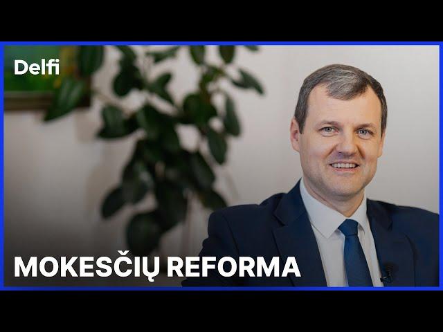 Delfi interviu. Gintautas Paluckas – apie mokesčių reformą, koaliciją ir Žemaitaitį