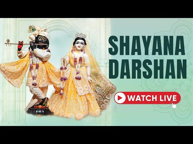  Special Sayana Darshan | Sri Sri Radha Madhav | Hare Krishna Mandir.