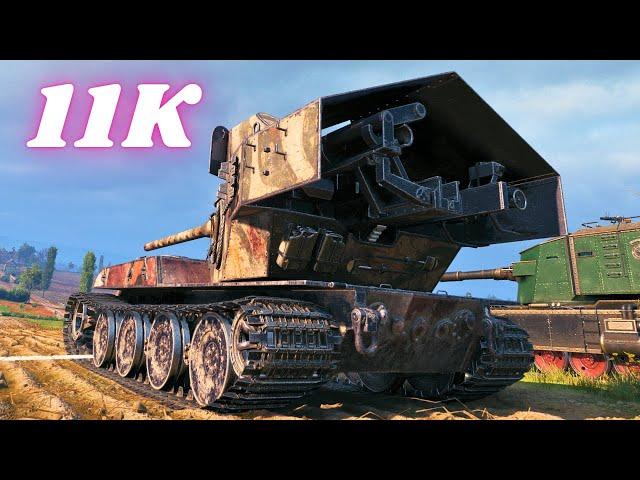 Waffenträger auf E 100 - 11K Damage & Wt auf E 100 - 2 hours Compilation  World of Tanks Replays
