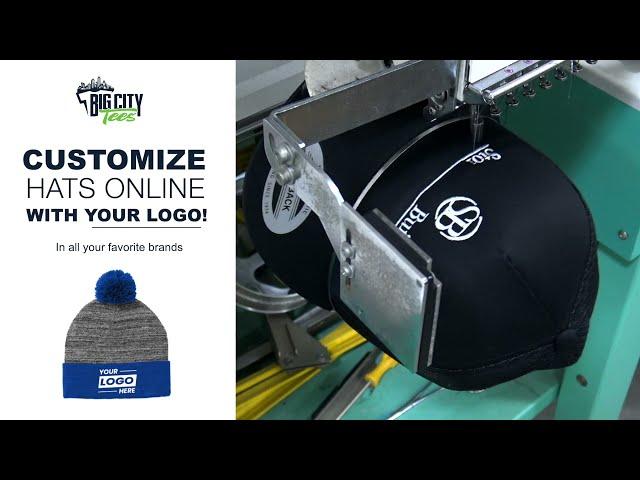 Design Custom Hats With Your Logo Online & Get It Fast To Your Door!