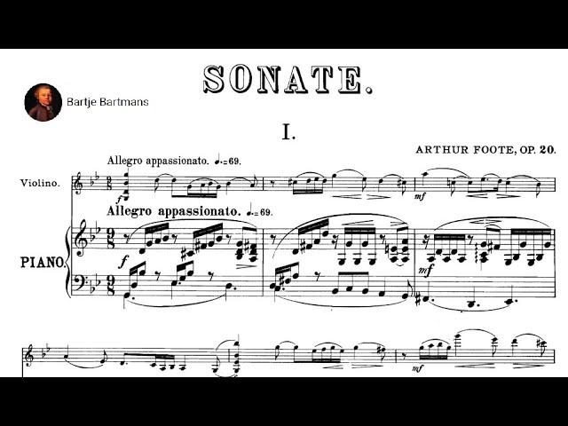 Arthur Foote - Violin Sonata, Op. 20 (1889)