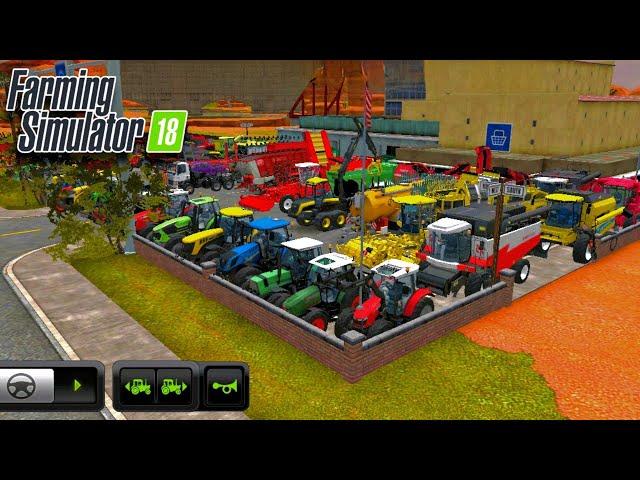 Farming Simulator 18 Unlock All' Tools and Vehicle's  ! fs18 Gameplay || Timelapse #fs18