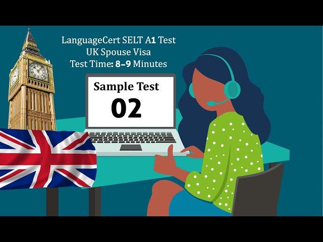 LanguageCert SELT A1:  UK Visa Sample test 02  #englishwithlatif