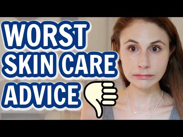 THE WORST SKIN CARE ADVICE ON THE INTERNET| Dr Dray