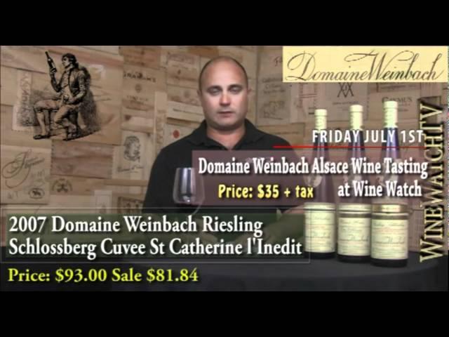 Domaine Weinbach Tasting at Wine Watch