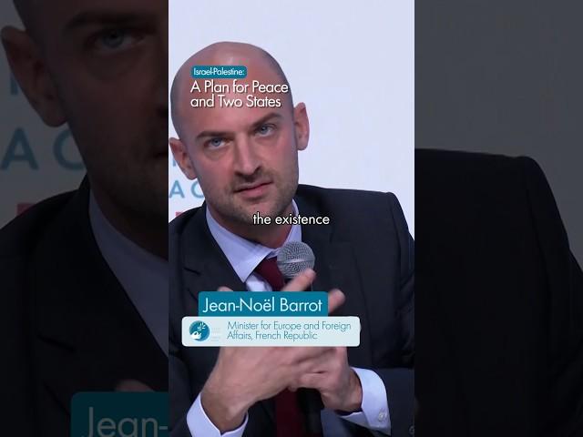 Sneak Peek: Live Session on Israel and Palestine with Jean-Noël Barrot. ️#PPF2024