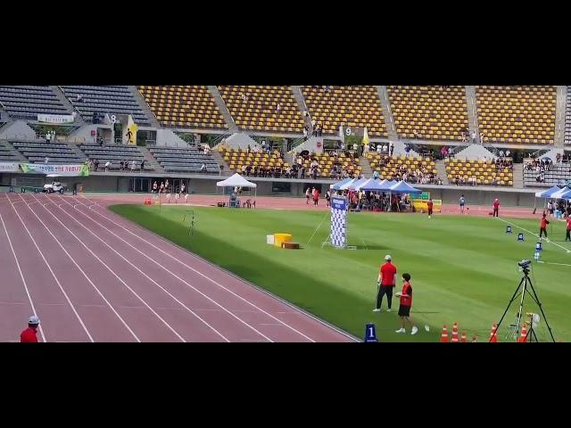 2023  전국소년체육대회  남중400m결승 김태성 50.09  오예준 51.09 김현웅 51.13