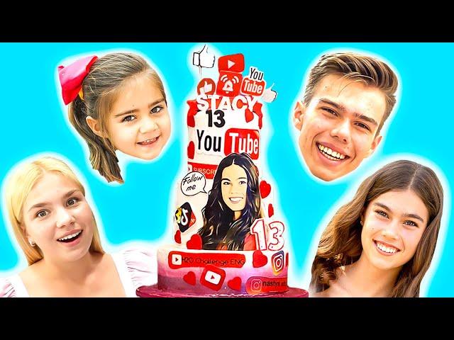 Collection Birthday Party stories!!  Nastya Artem Mia