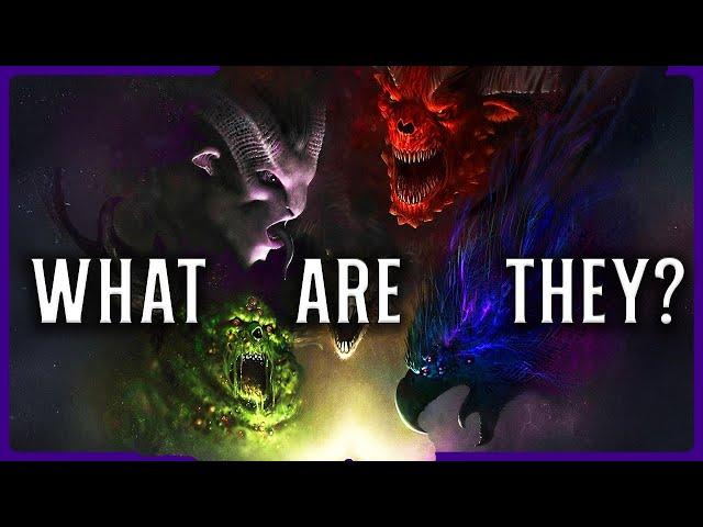 The Chaos Gods EXPLAINED By An Australian | Warhammer 40k Lore