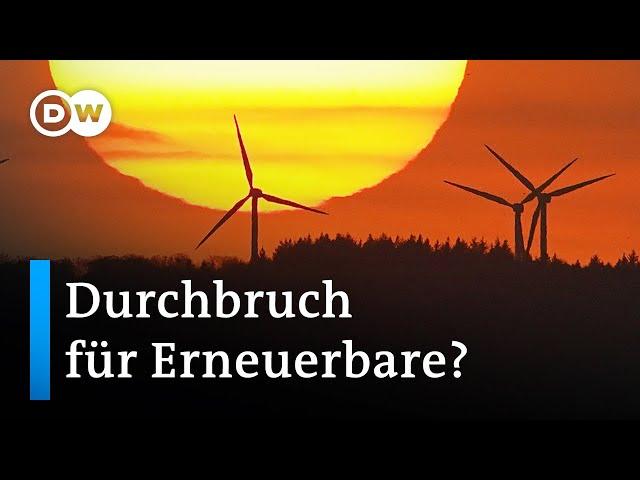 Energiekrise: Wendepunkt für erneuerbare Energien? | DW Nachrichten