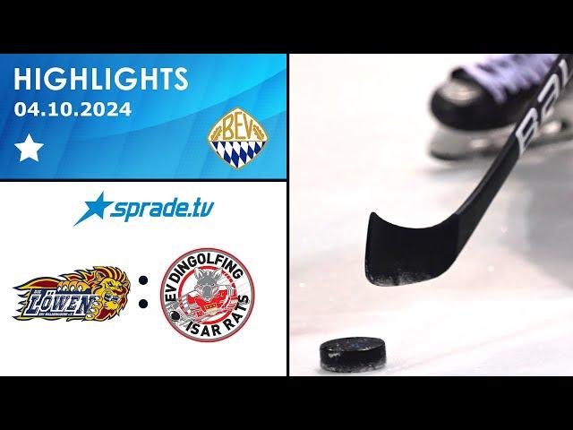 04.10.2024 - Highlights - EHC Waldkraiburg vs. EV Dingolfing