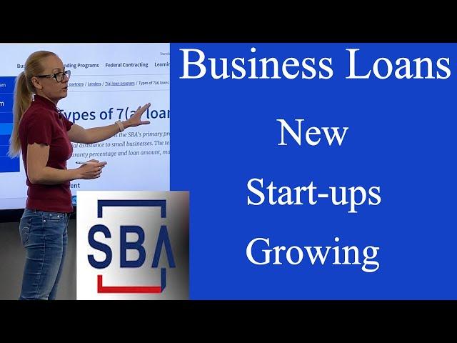 Business Loans - How to get a loan for a startup, new business, or a growing company. SBA bank loan