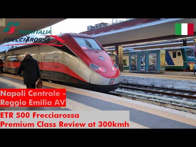 ETR 500 FRECCIAROSSA, the classic italian high-speed train | PREMIUM class Review