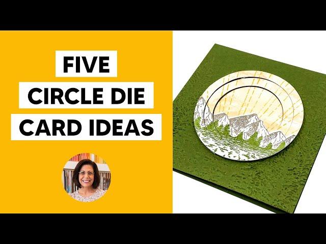 5 Clever Handmade Card Ideas Using Circle Dies