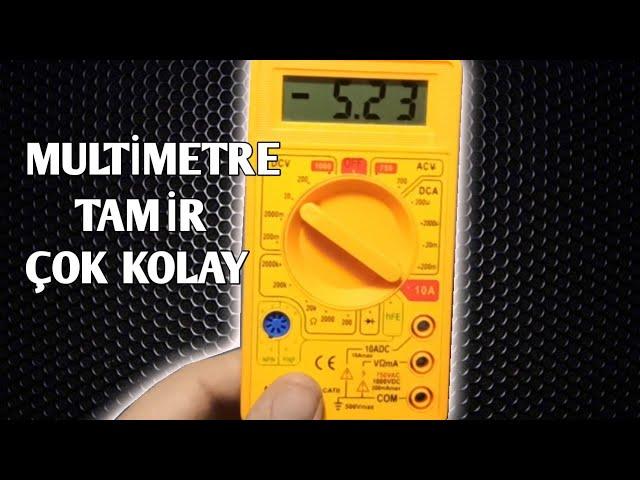 multimetre tamiri (çok kolay )